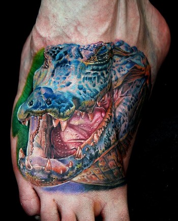 Tattoos - crocodile